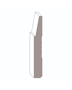 11/16" x 5 1/4" Step Bevel Baseboard